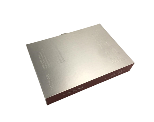 Brand custom skin care product essence packaging box with better texture packaging