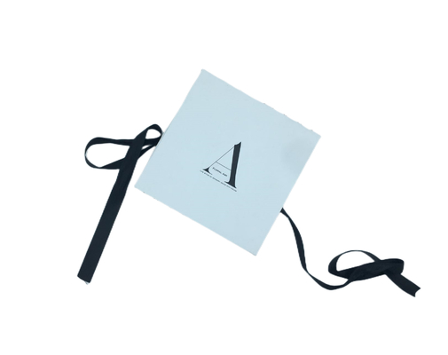 Threaded Ribbon Double Opening Half Fold Graffiti Christmas Gift Box Egg Packaging