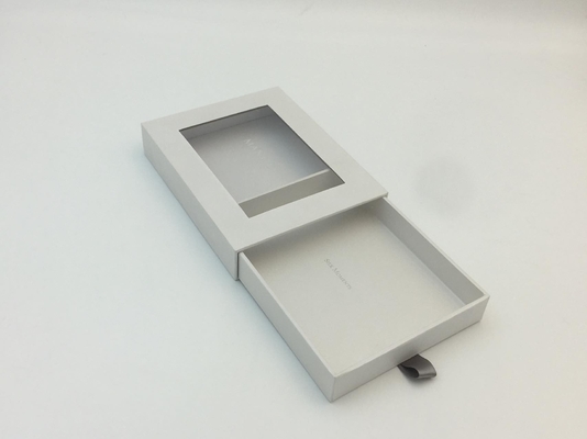 Small Food Custom Print Paper Drawer Packaging Chocolate Boxes With Window