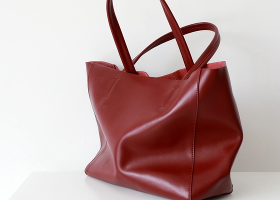 Casual Cross Border Ladies Shoulder Leather Tote Bag Customized