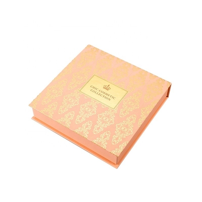 Custom Luxury Packaging Cosmetics Makeup Collection Boxes Magnetic Lid Closure Cardboard Gift Box For Packing