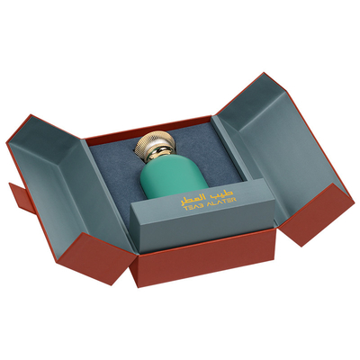 Paper Cardboard Custom Printed Perfume Boxes 4C / UV / Lamination
