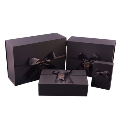 Custom Luxury Cosmetic Box Black White Boutique Cosmetic Package Gift Box