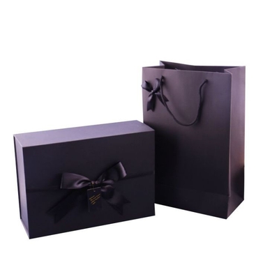 Custom Luxury Cosmetic Box Black White Boutique Cosmetic Package Gift Box