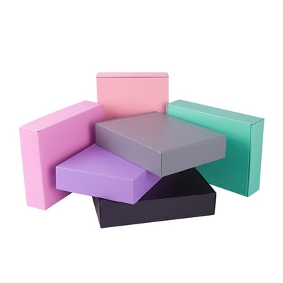 Foldable Paper Package Corrugated Box Luxury Cosmetic Box Cardboard Paper