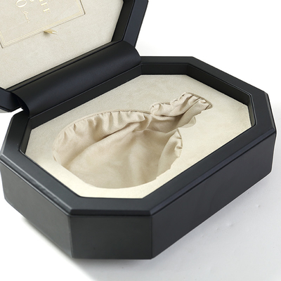 Luxury High End Cardboard PU Leather Gift Box Cardboard For Wine