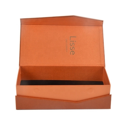 Custom Pu Leather Magnetic Flip Top Lid Cosmetic Perfume Paper Package Packaging Gift Boxes