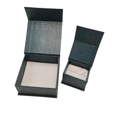 Good price Luxury Leather Gift Box Black Pu Leather Magnetic Gift Box online