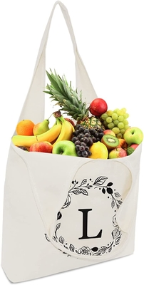 Good price Women'S  Large Canvas Tote Bag Reusable 5.91 x 4.45 x 3.7 inches online